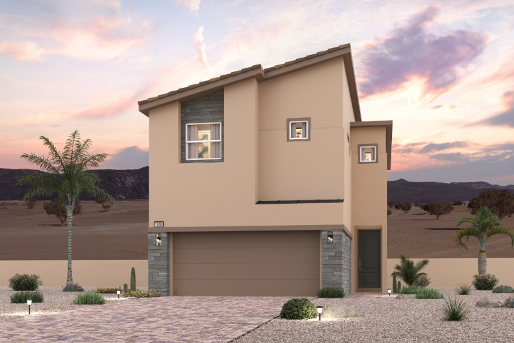 A house with a lot of windows.