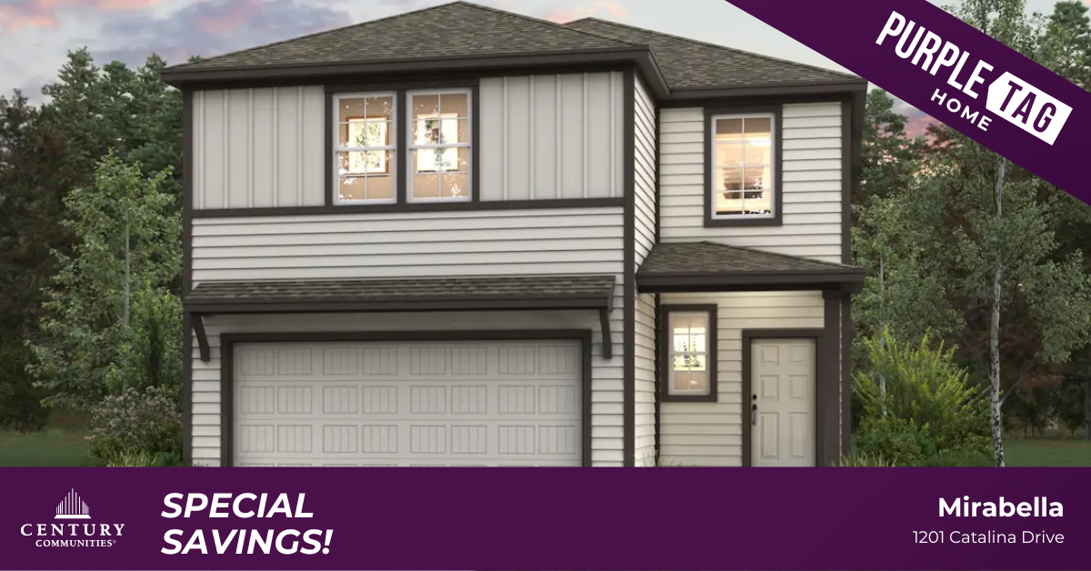 A house with a garage.